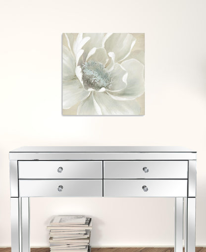 Soft Winter Flower Unframed Print Wall Art