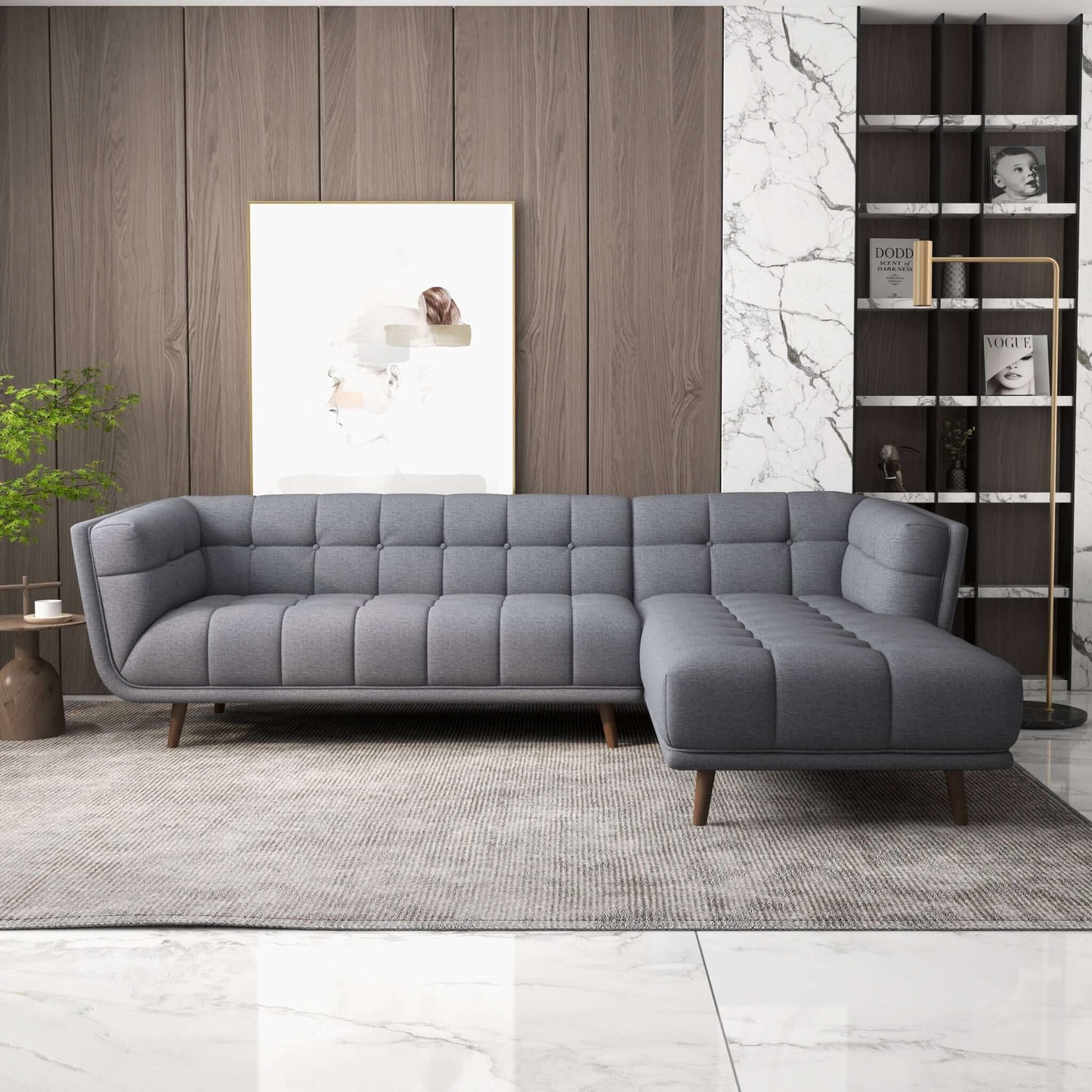 Addison Tufted Sectional