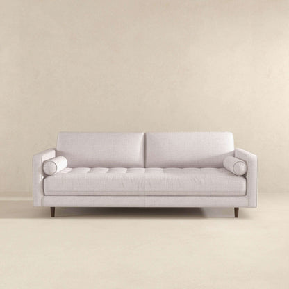 Anthony Modern Beige Linen Sofa