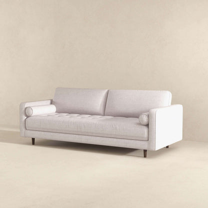 Anthony Modern Beige Linen Sofa