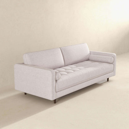 Anthony Modern Beige Linen Sofa