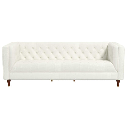 Evelyn Modern Beige Boucle Luxury Chesterfield Sofa