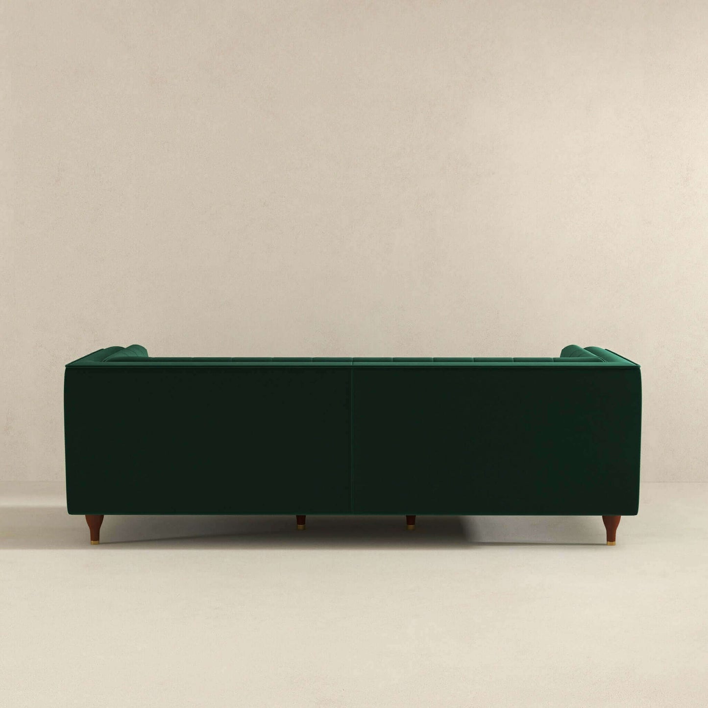 Evelyn Modern Green Velvet Luxury Chesterfield Sofa