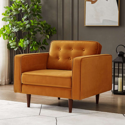 Casey Velvet Lounge Chair