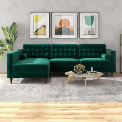 Christian Velvet Sectional