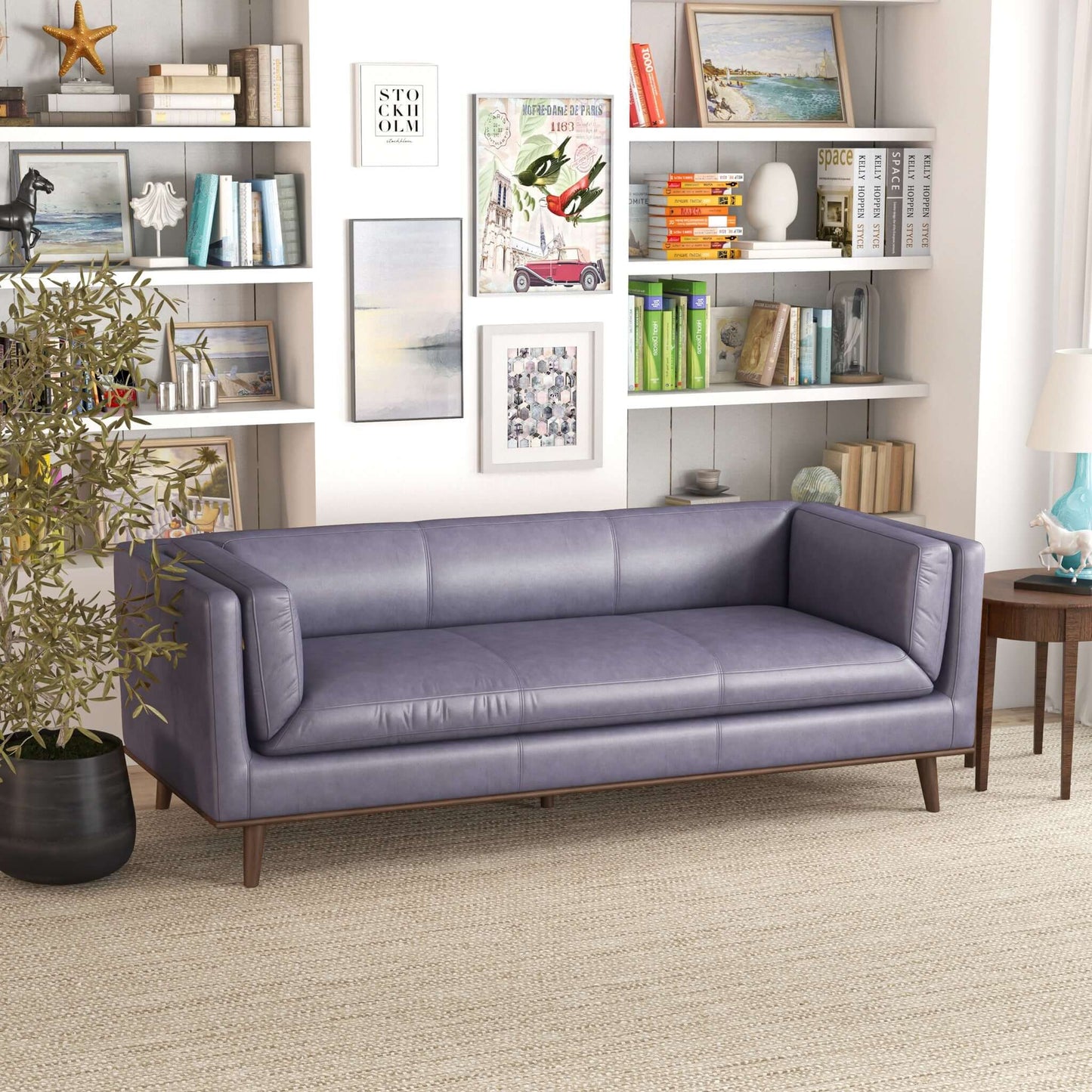 Cassidy Genuine Leather Sofa