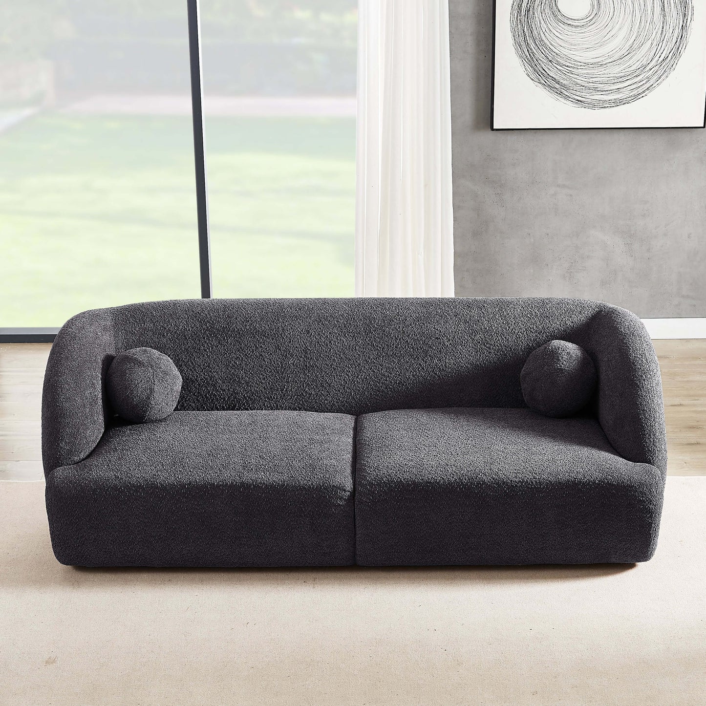 Anna French Boucle Sofa