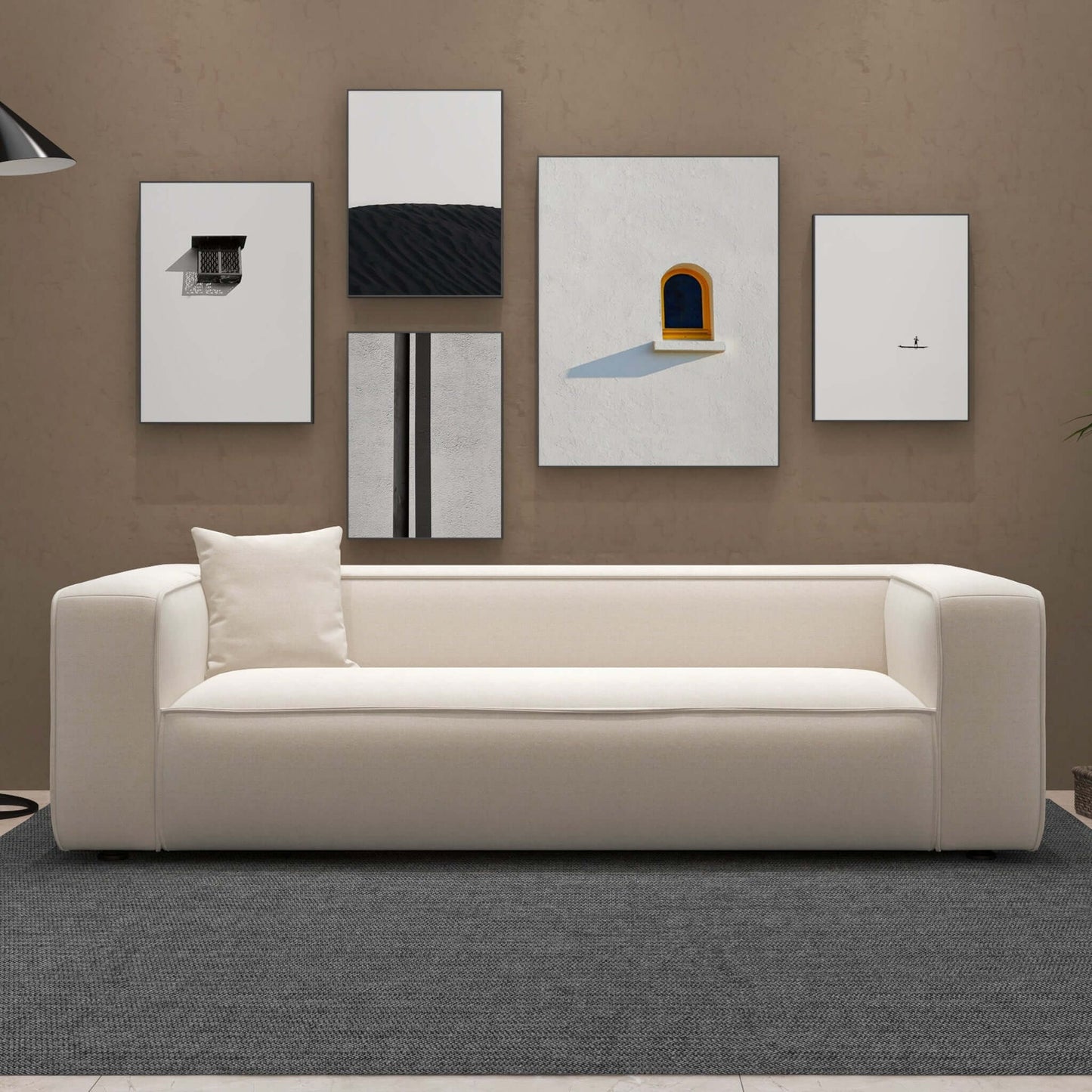 Marshall Modern Boucle Sofa