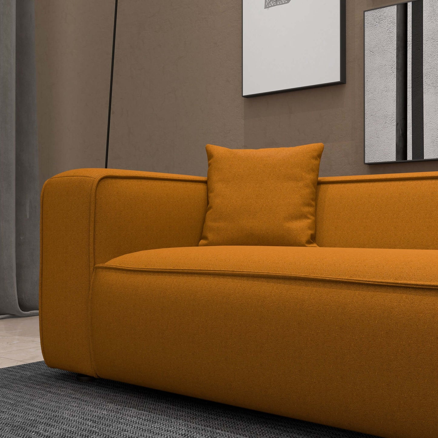 Marshall Modern Boucle Sofa