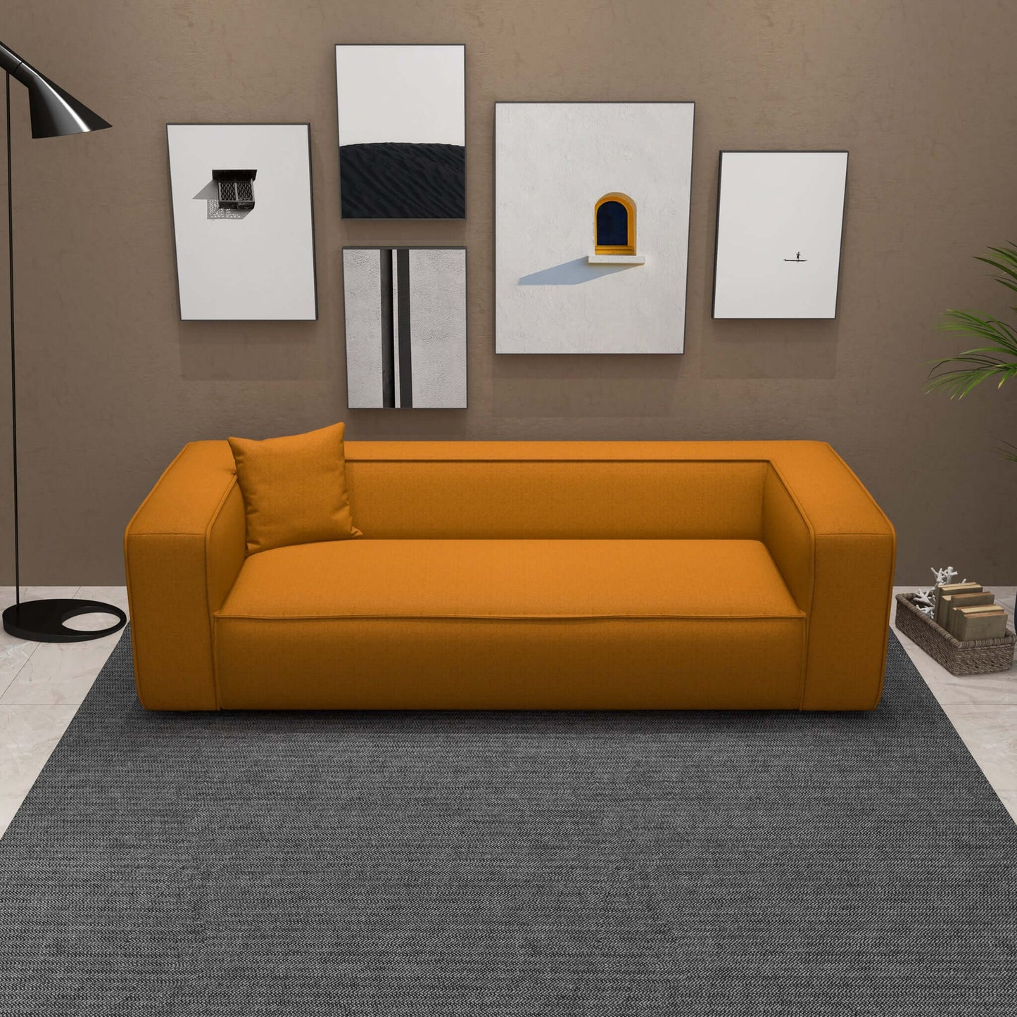 Marshall Modern Boucle Sofa