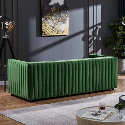 Dominic Sofa - Green Velvet | Ashcroft Furniture | Houston TX | The Best Drop shipping Supplier in the USA