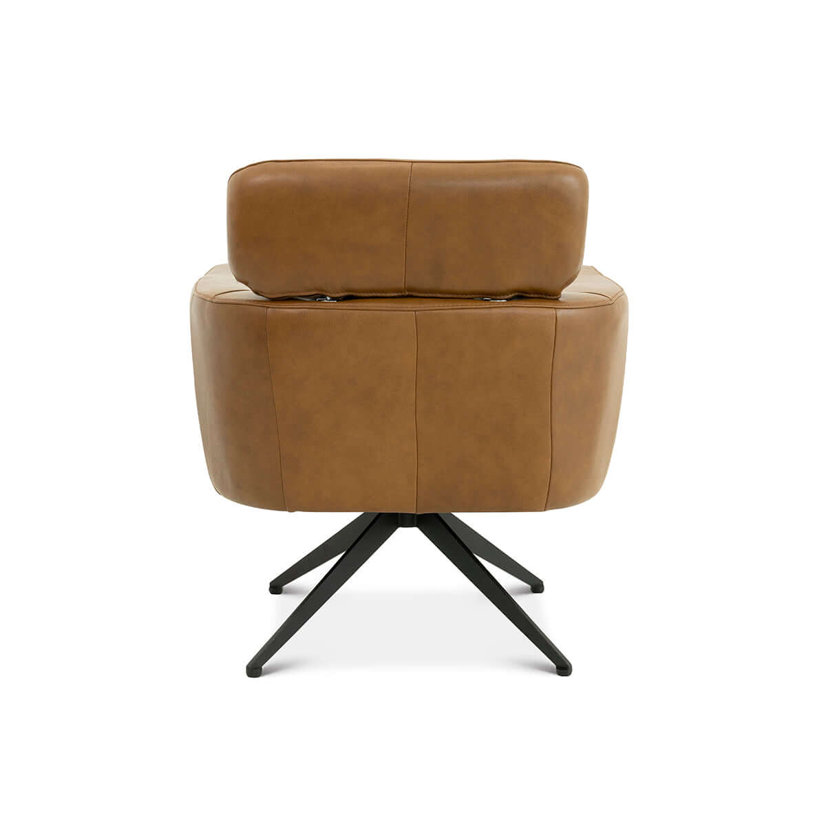 Camila Leather Lounge Chair (Tan) | Ashcroft Furniture | Houston TX | The Best Drop shipping Supplier in the USA