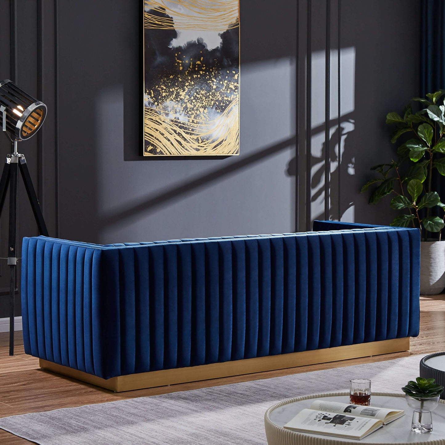 Manuel Modern Luxury Velvet Couch