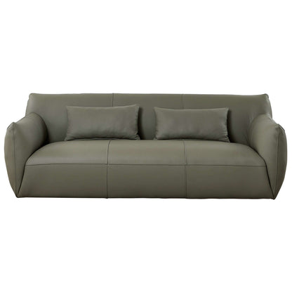 Blur Modern Olive Genuine Leather Sofa