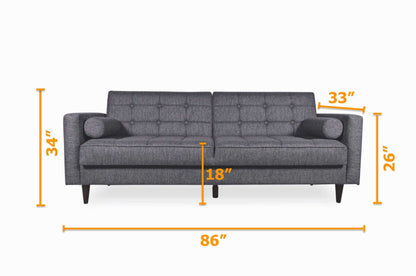 Elliott Sleeper Sofa (Gray) | Ashcroft Furniture | Houston | The Best Drop shipping Supplier in the USA